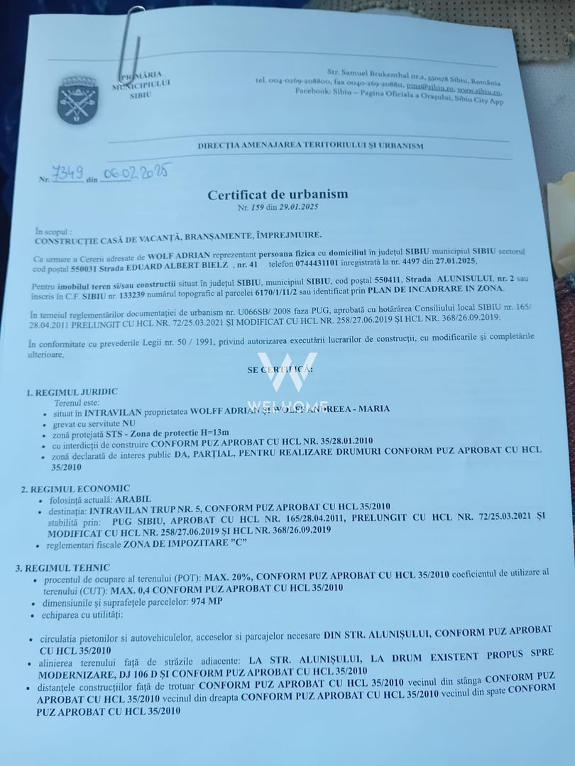 974 mp de vis, între pădure și cer - Teren intravilan, Cisnadioara, Sibiu - Poză 11