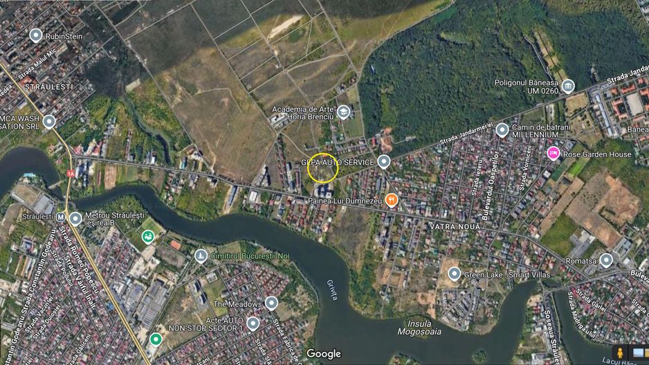 Inchiriere Teren 5010 mp Sisesti | pretabil parc auto - Poză 3