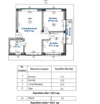 Apartament modern cu 3 camere în Turnișor – Comision 0%! - Poză 4