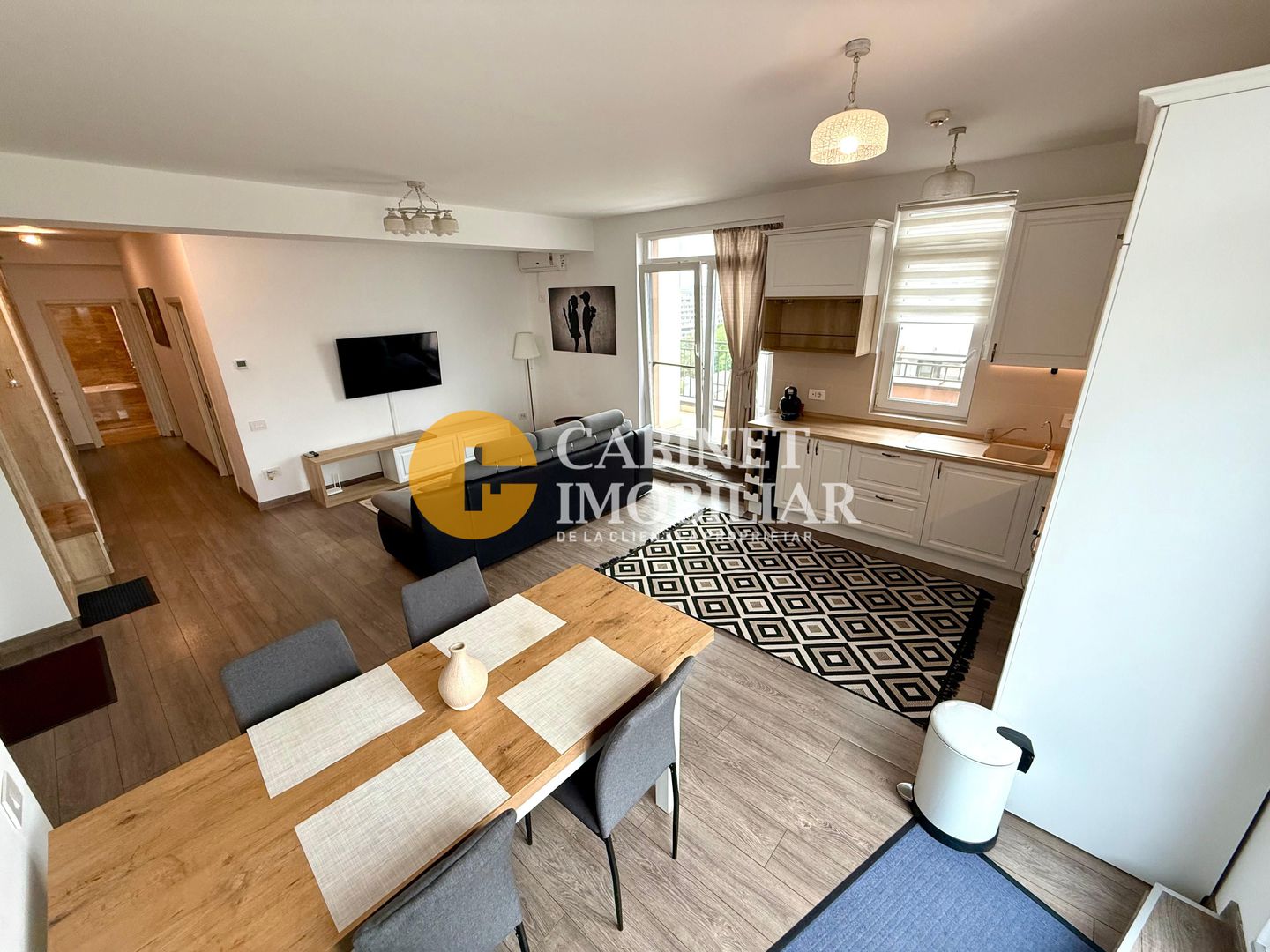 PENTHOUSE Complex Newton, 3 camere, Smart system, mobilat + parcare subterana - Poză 2