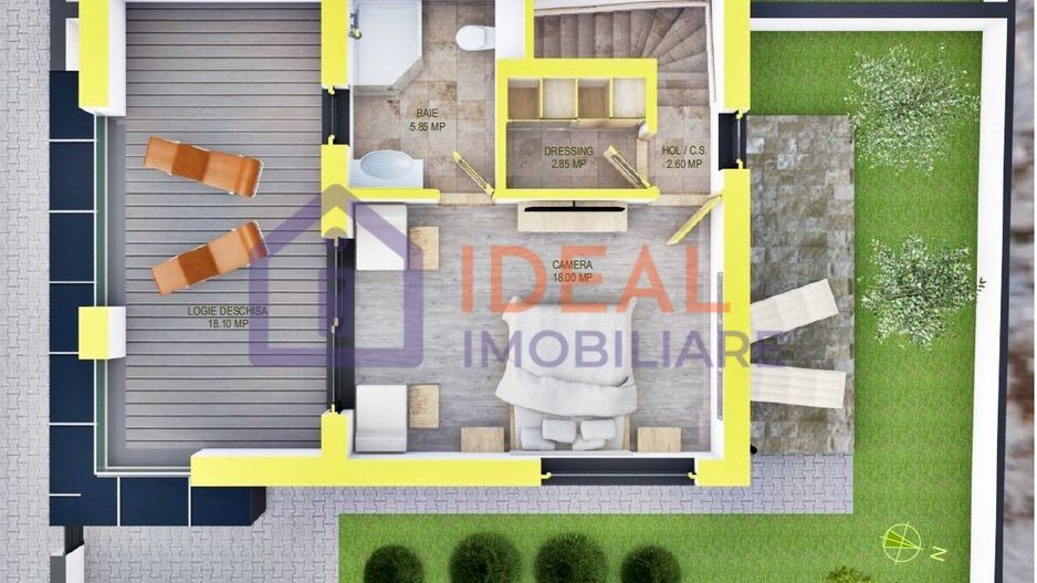 Casă modernă cu cu 4 camere si gradina, în Selimbar - Poză 2