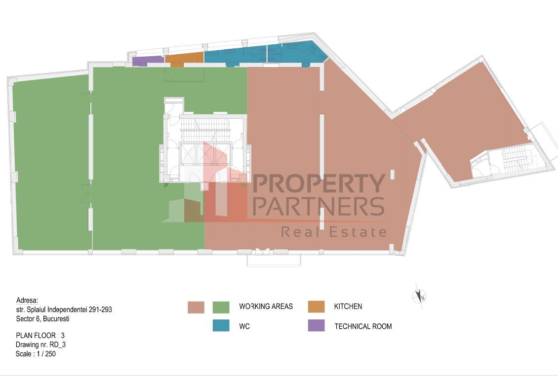 Spatiu de birouri disponibil, 10.5 - 12 euro/mp - Schiță 10
