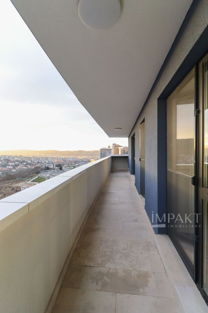 Apartament cu 2 camere ultrafinisat, cu un view deosebit, situat in ansamblul Wings! - Poză 15