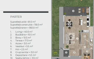 VILA INDIVIDUALA PREMIUM | TUNARI - Schiță 21
