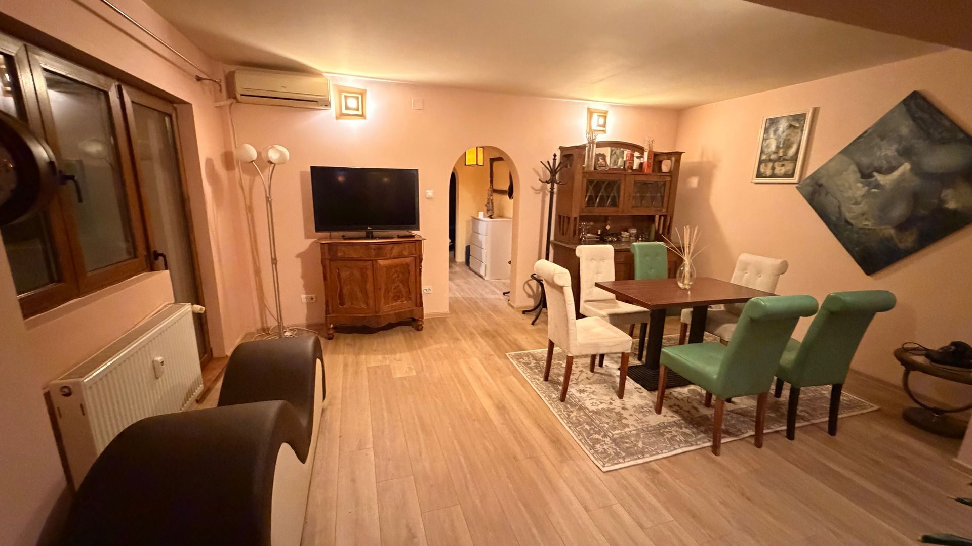 Apartament 3 camere, 91 mp, stil Art Deco, etaj 9 - Poză 1