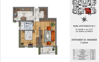 Apartament 2 camere mansardă Ofertă Limitată!!!  31 Decembrie 2025 - Poză 4