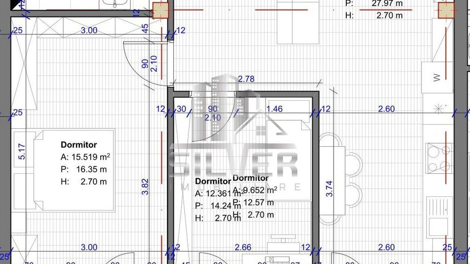 Apartament cu 3 camere+terasa de 13 mp! - Poză 5