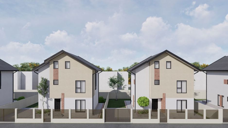 Vile individuale P+1+M – stil de viață modern, aproape de parc - Poză 3