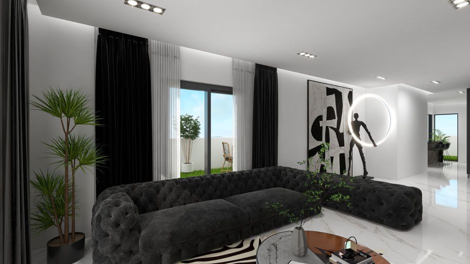 Penthouse NOU - 3 camere/2locuri de parcare/terasa 70mp - Poză 3