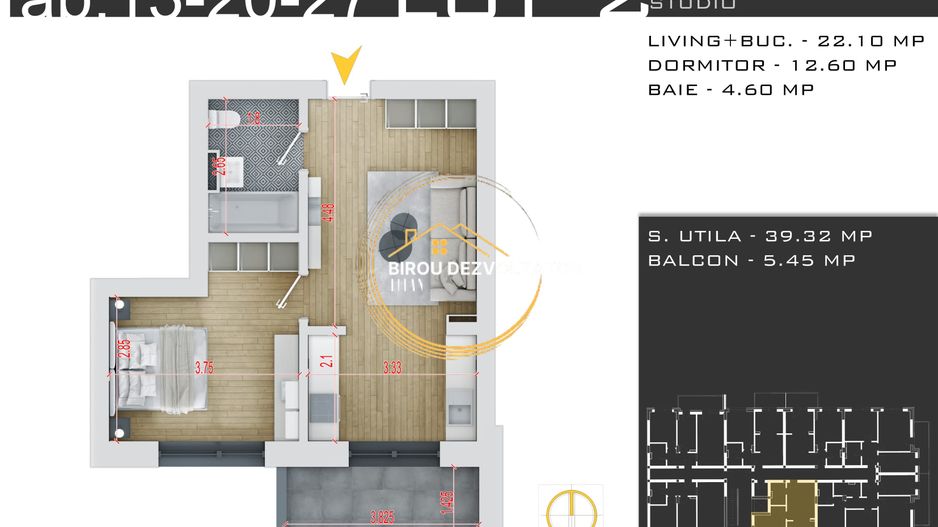 Investitie Pallady Parc STB Metrou Teclu Ikea Ansamblu modern Parcare - Poză 3