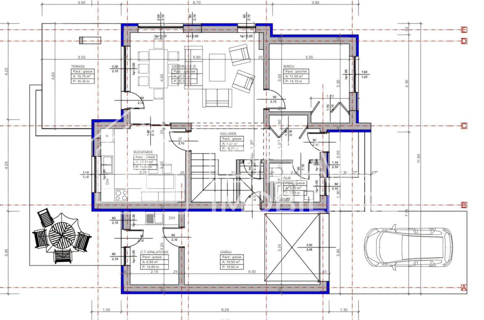 Casa Individuala Moderna cu 550 mp de curte, in Cartierul Tineretului - Schiță 11