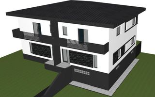 Duplex modern în Rediu – construcție la gri | 2 case | 375 mp/casă - Poză 1