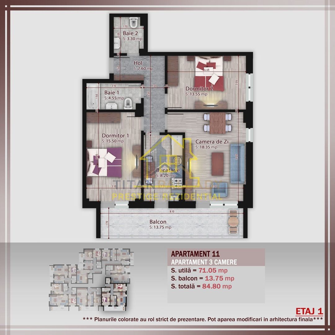 3 Cam–84mp, etaj 1-2–Titan-Pallady–Metrou–Parcare–Centrala termica - Poză 9