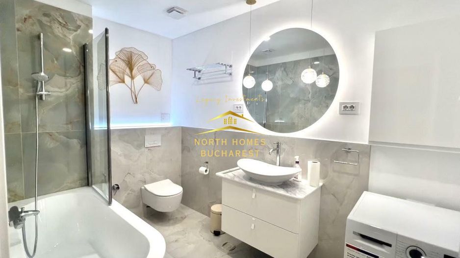 Apartament de 2 camere langa Herastrau, complex Persepolis, mobilat lux - Poză 13