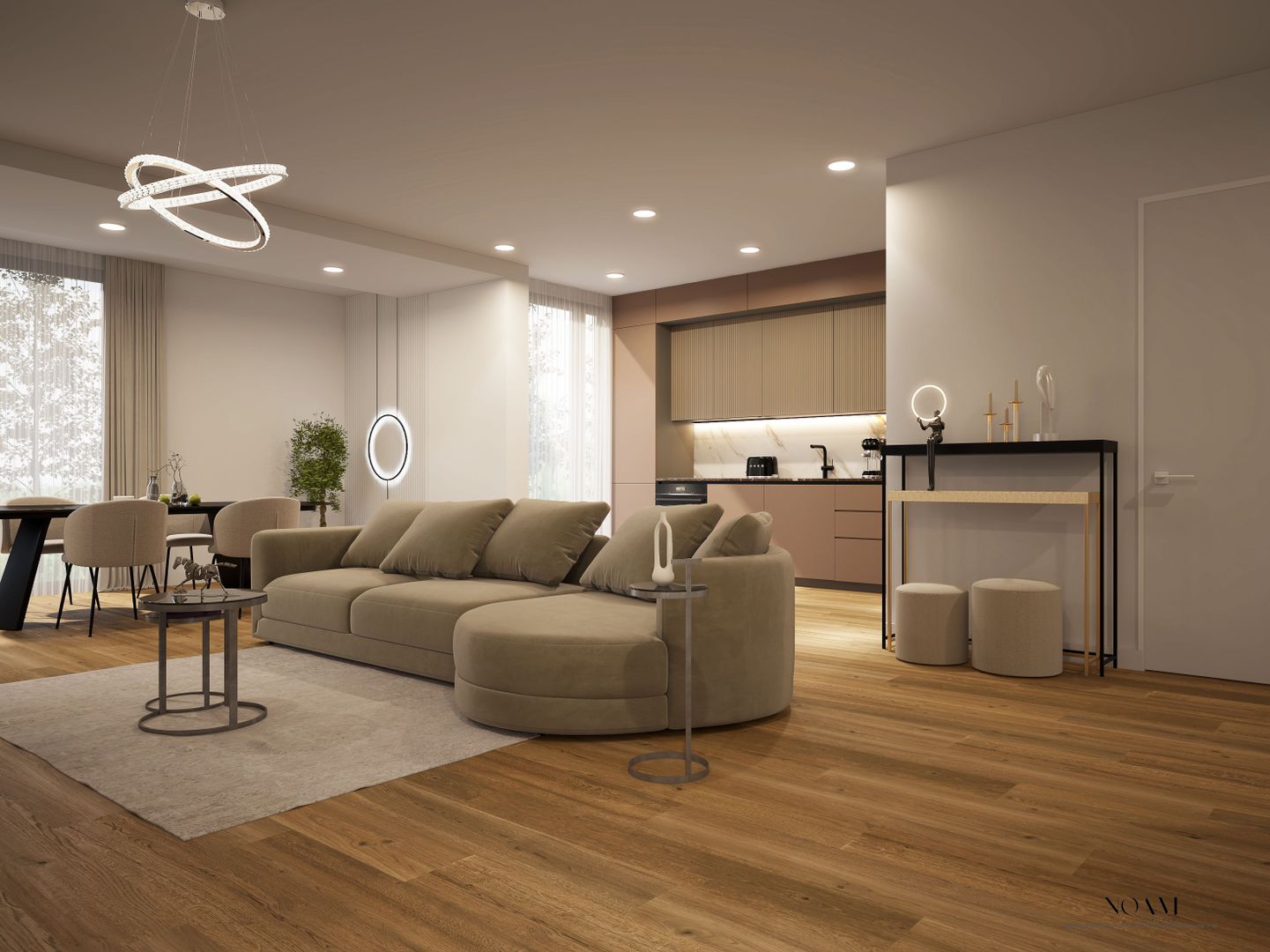 Apartament 3 camere zona BARBU VACARESCU | FABULOS VIEW| Fabrica de Glucoza - Poză 1