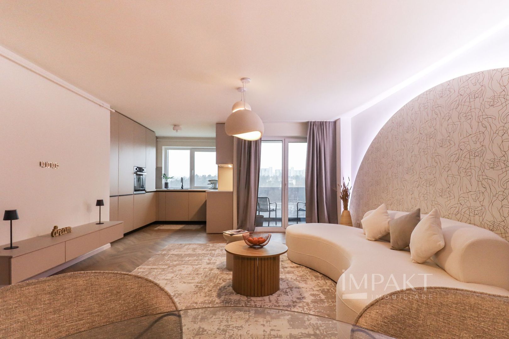 Apartament superb cu 2 camere in cartierul Sopor, prima inchiriere ! - Poză 3