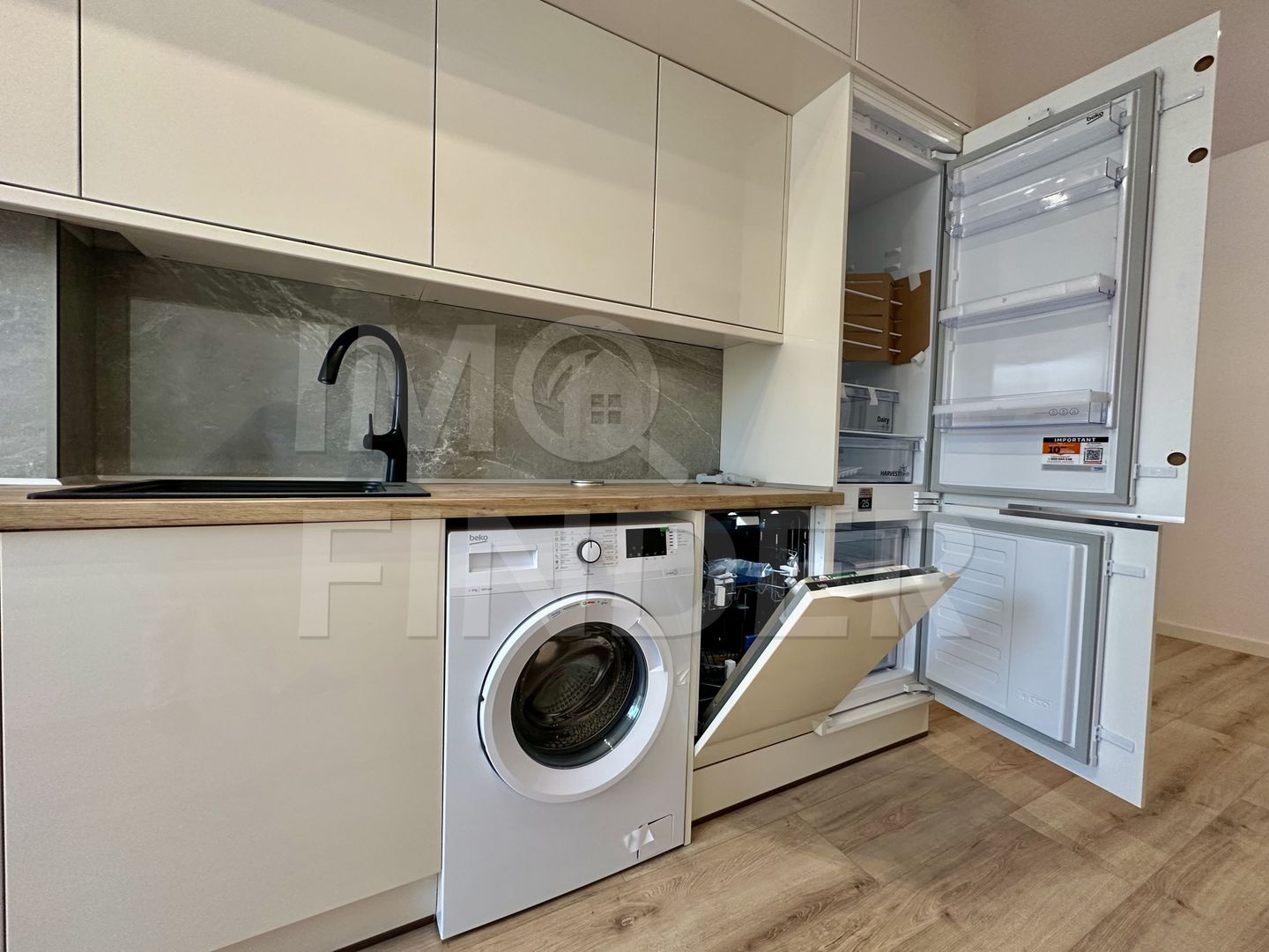 3 camere,  Eroilor Residence Floresti, bucatarie mobilata si utilata - Poză 11