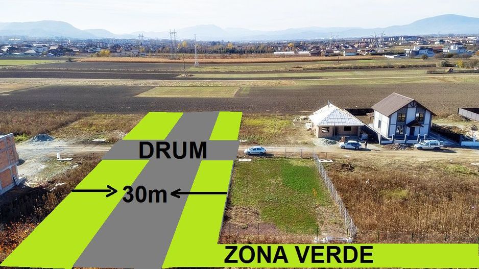 Intrare Sanpetru dinspre Brasov,  teren pentru casa,utilitati, 43000 euro - Poză 5
