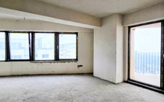 Apartament tip studio 45mp ,balcon, semifinisat,  West Tower ,zona Manastur - Poză 7