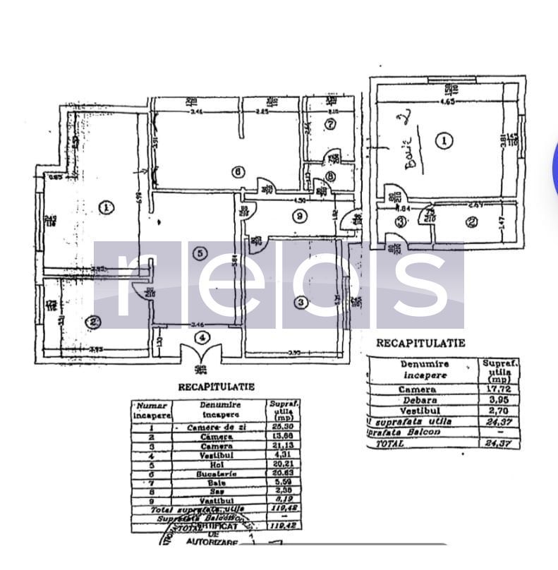 VANZARE- 5 CAMERE- DOROBANTI- CAPITALE - Poză 43