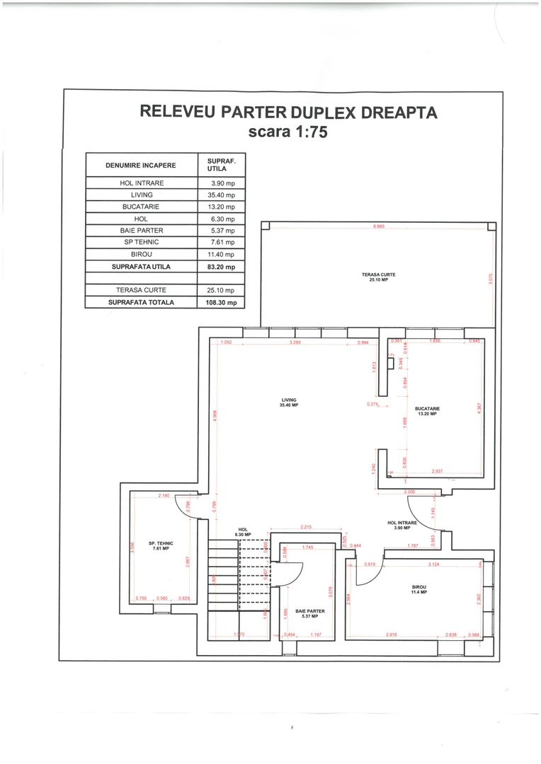 Duplex 5 camere,constructie 2024-complet finisat -Dumbravita - Poză 23