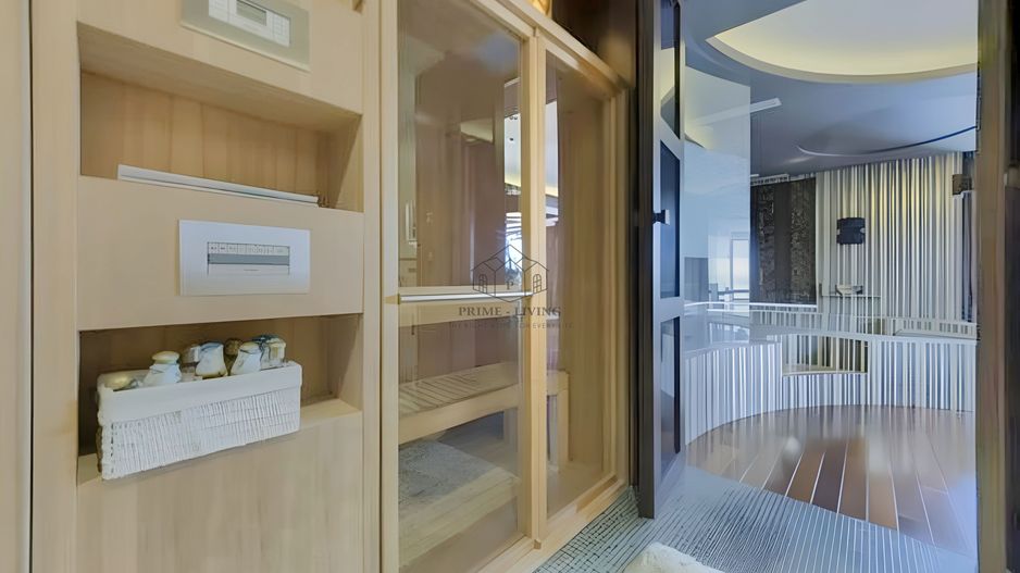 PENTHOUSE DE LUX CU 7 CAMERE LA INCHIRIERE LANGA PARCUL HERASTRAU - Poză 14