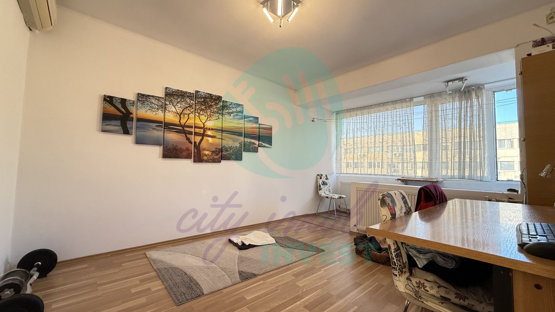 3 camere Piața Iancului – 50 m metrou, etaj superior, luminos - Poză 3