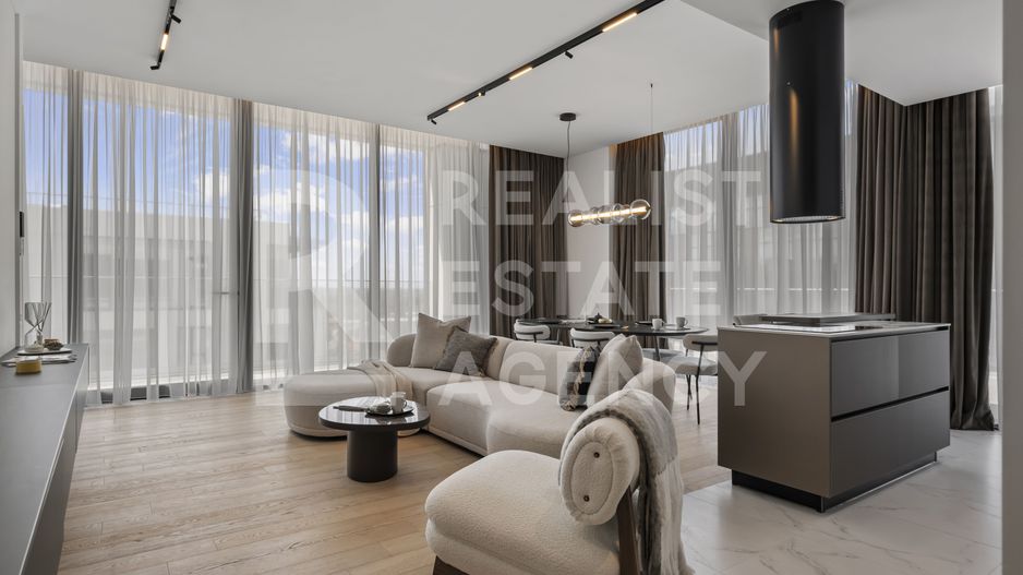 Penthouse Mobilat cu vedere panoramică, 4 camere, One Cotroceni Park - Poză 2