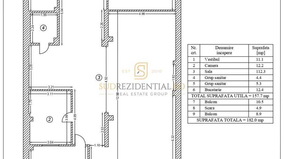 Spatiu comercial stradal, 182 mp, vitrina 11.5 ml, Grand Arena Mall - Poză 7