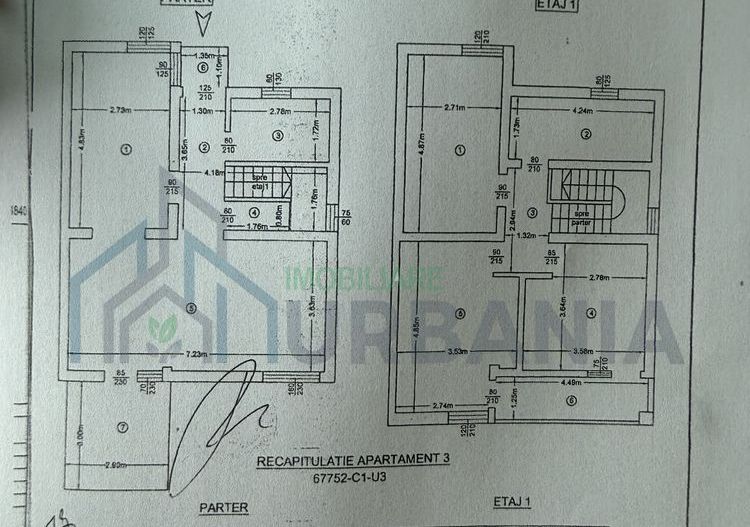 Triplex de vânzare în Valea Lupului - 106 mp utili, mobilat și utilat - Poză 8