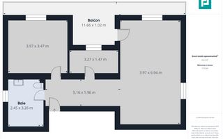 Apartament cu 2 camere, terasă generoasă – Moșnița - Poză 28