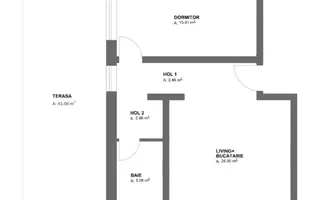 Apartament tip penthouse 2 camere | Terasa 41 mp | Mehala | Comision 0 - Schiță 20