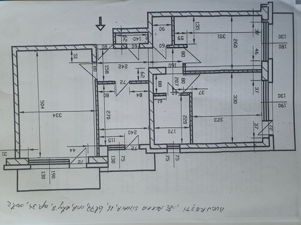 Apartament de 3 camere, zona D-na Ghica, centrala termica finalizat - Poză 1