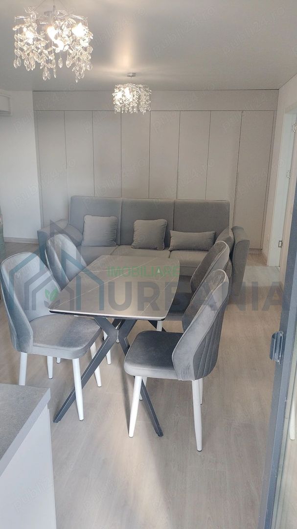 Apartament 2 camere de închiriat în Copou Garden Residence, Iași - Prima închiriere, mobilat complet - Poză 4
