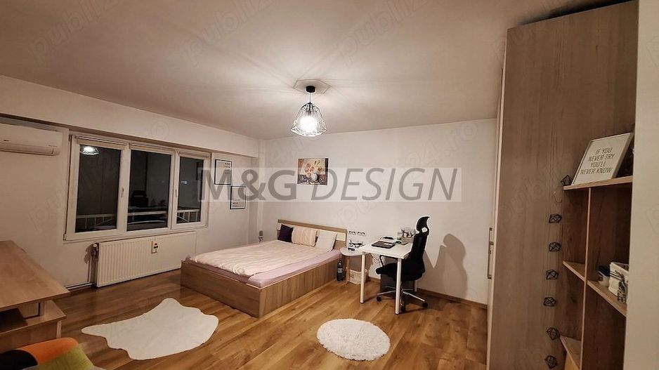 Apartament 1 camera,  Modern-Dorobantilor, 38mp cu centrala - Poză 2
