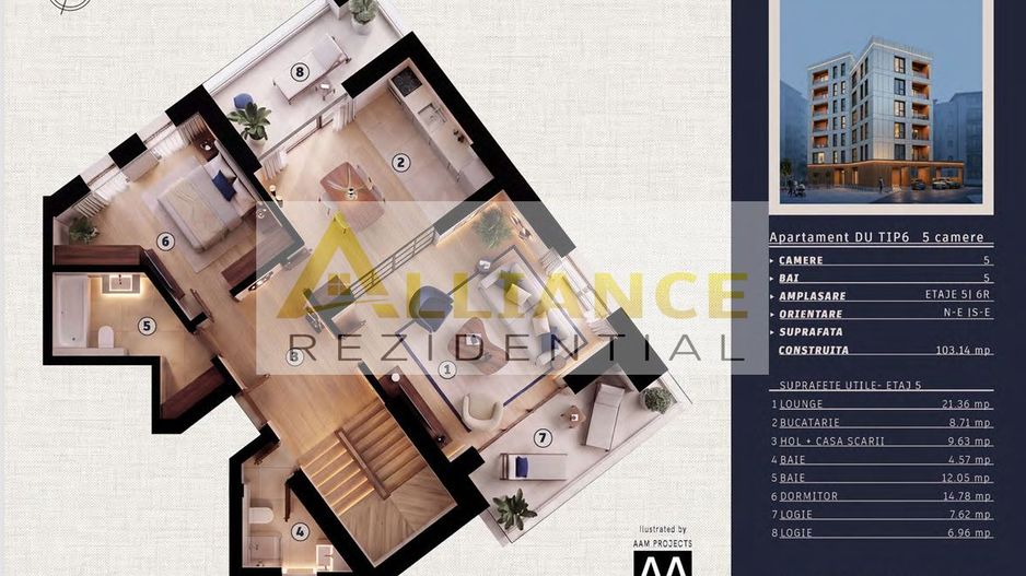 NOU ANSAMBLU REZIDENȚIAL PREMIUM - ZONA TINERETULUI / TIMPURI NOI - Poză 16