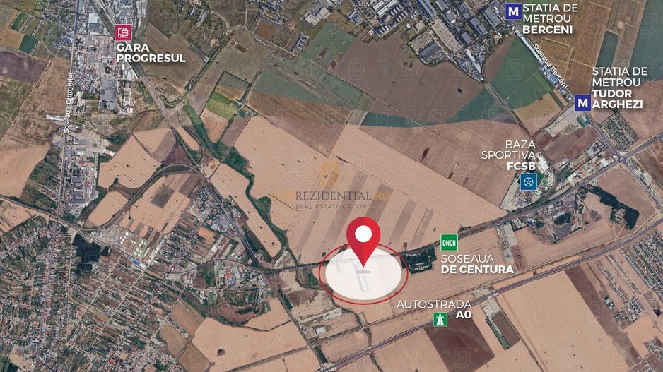 Teren 69.211 mp, Jilava granita cu Sect. 4, ideal investitie - Poză 3