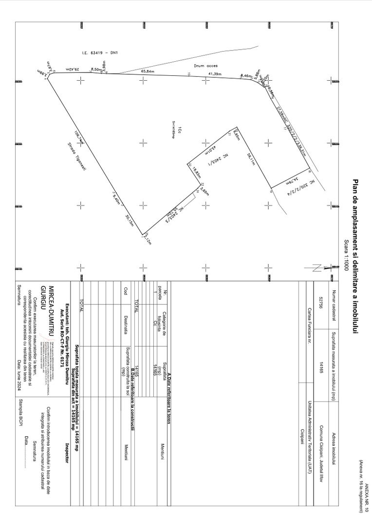 Teren intravilan comercial cu expunere directă la DN1 – Ciolpani, Ilfov  / km 36 - Poză 11