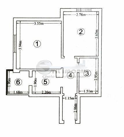 Apartament 2 camere decomandat Alexandru 84000 euro - Poză 10