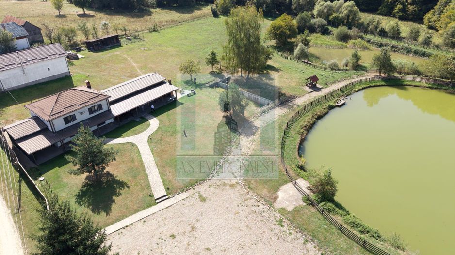 Complex Turistic activ,  2 lacuri ,teren 16800 mp -zona Valea Dobârlău - Poză 17