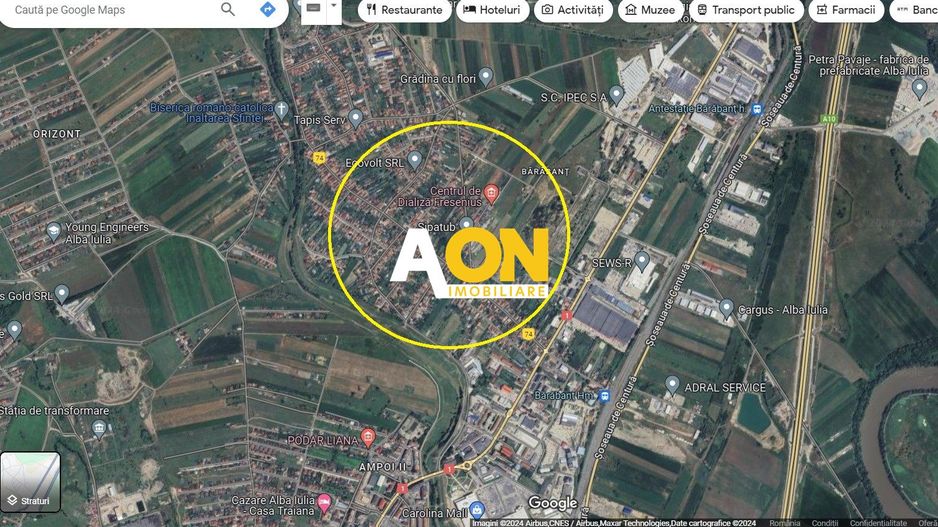 Teren la asfalt, deschidere la doua strazi, 990 mp, Barabant - Schiță 5