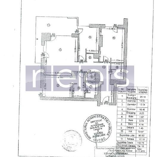 VANZARE APARTAMENT MODERN 4CAMERE | IANCU NICOLAE | 96MP | TERASA 17MP - Poză 15