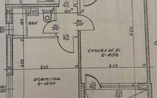 Apartament 2 camere - igienizat - necesita renovare I Drumul Taberei - Schiță 8