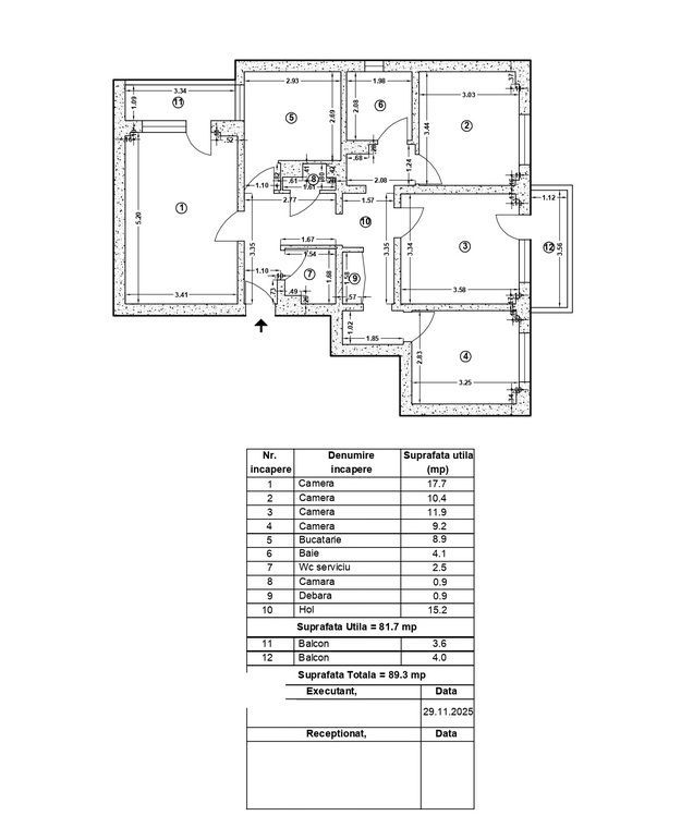Apartament 4 camere, Bld. Tineretului. Parc. Palatul Copiilor. - Poză 3