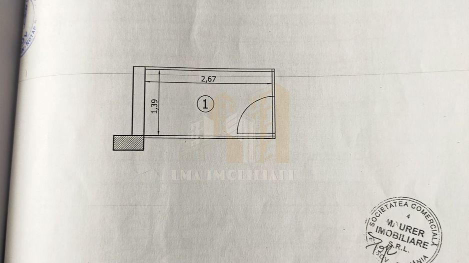Apartament 2 camere Avantgarden Bartolomeu Egretei Brasov - Schiță 19