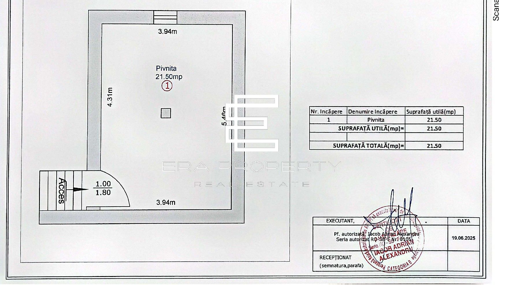 Casa individuala 5 camere/pivnita/garaj/ teren/460mp ,Turnisor/SIBIU - Schiță 15