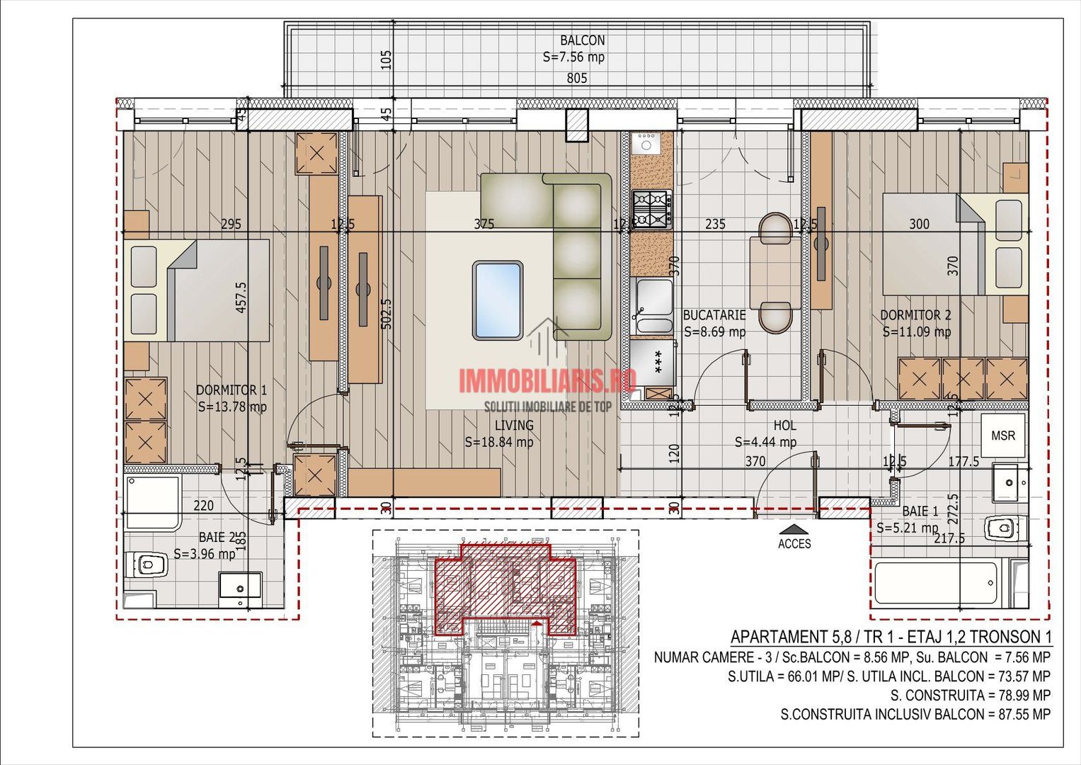 Metrou Nicolae Teclu - Etaj Intermediar - Dezvoltator - Schiță 2