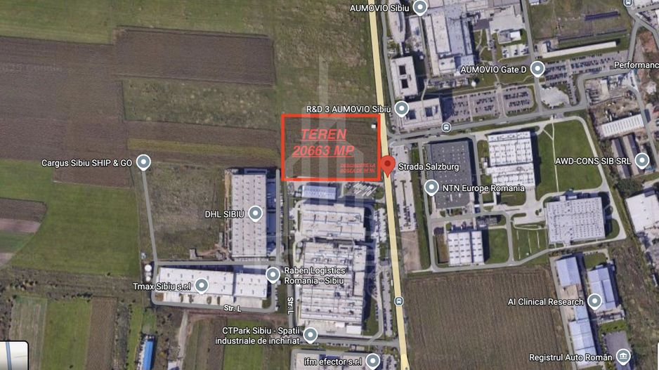 Teren Intravilan | Zona Industriala Vest | 20.663 mp - Poză 3