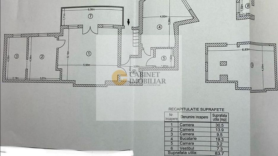 4 camere  | Parter  | P+2  | Cismigiu - Poză 19