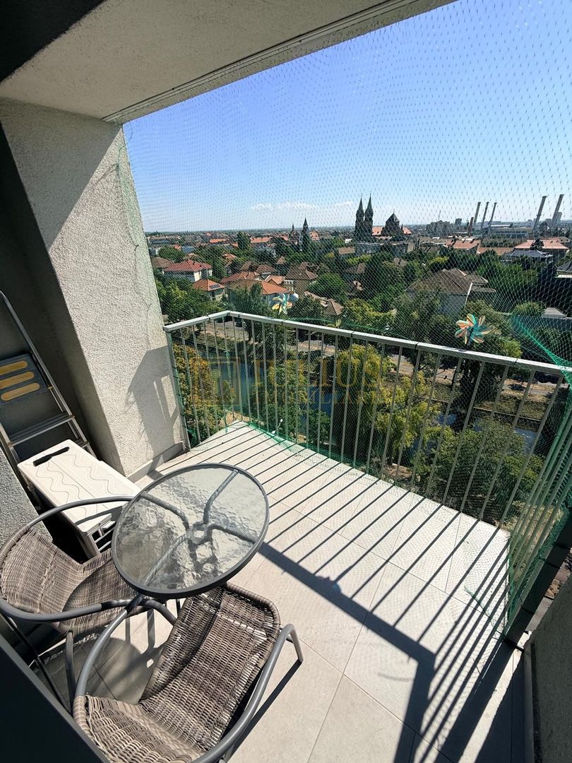 ISHO| 2 camere| parcare subterana| langa malul Bega| balcon| lift| etaj 9 - Poză 23